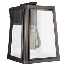 London Brass & Glass Outdoor Wall Light